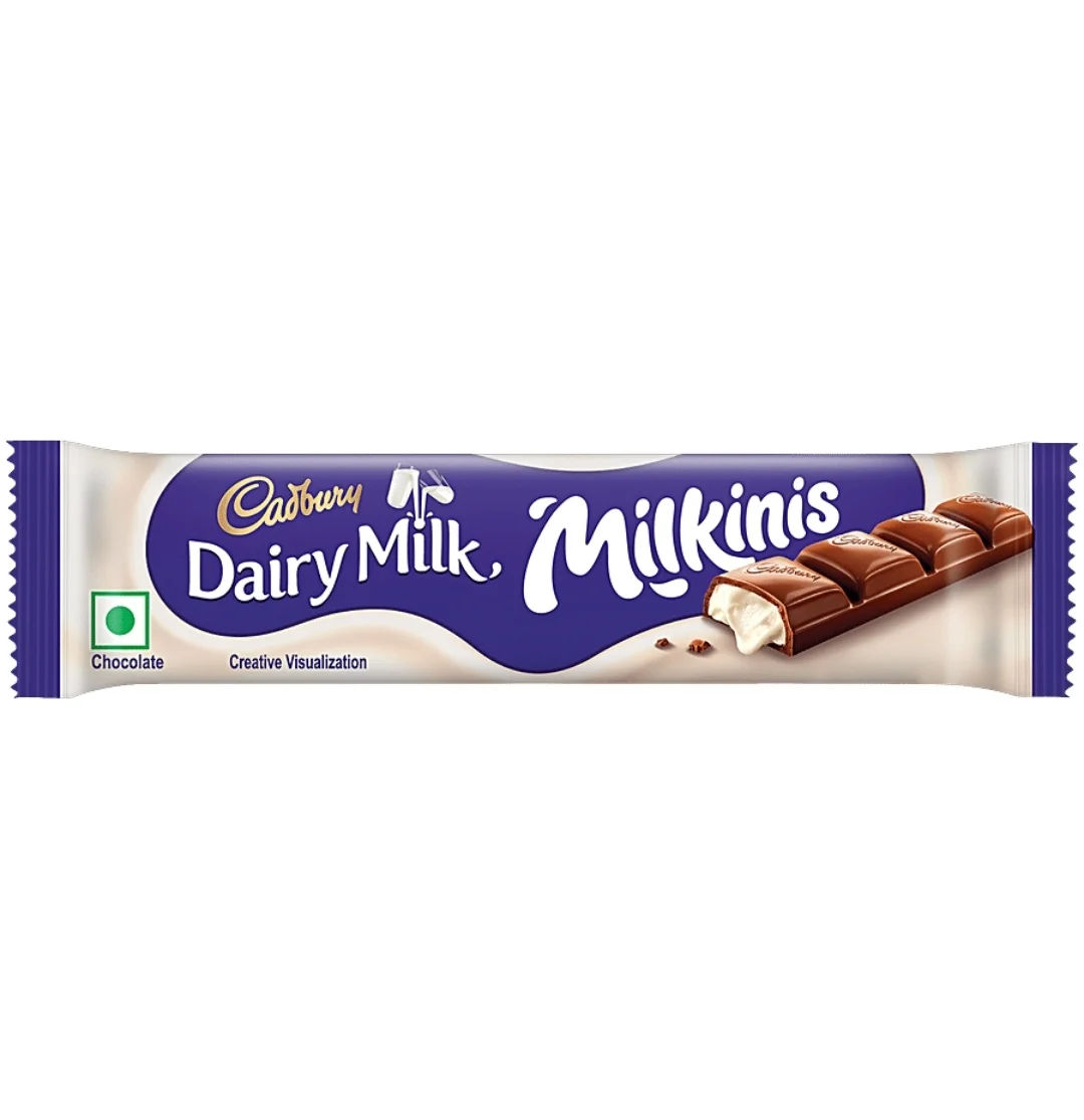 Bigbasket: Free Dairy Milk Milkinis Chocolate Bar free with min ₹150 order