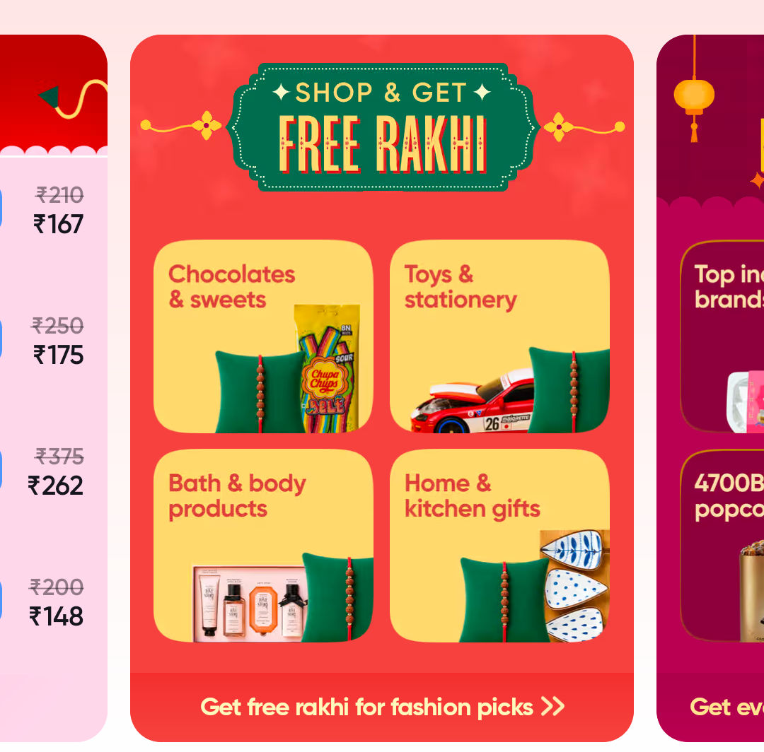 (No MOV) Instamart - Shop & Earn Free Rakhi