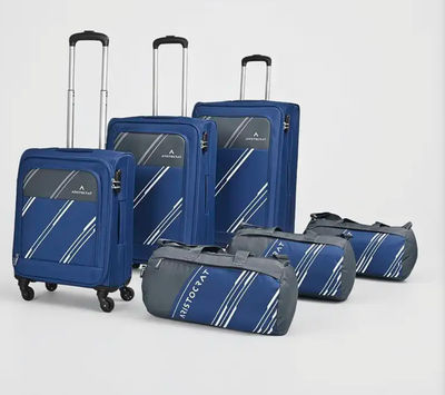 [Coupon + SBI CC ] Aristocrat Hexa Active Set of 6 (3 Trolley Bags & 3 Duffle Bags)
