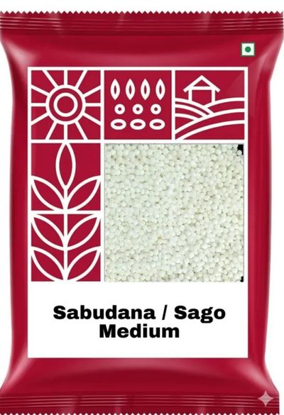 Sabudana Medium / Sago 1Kg (Value 365)
