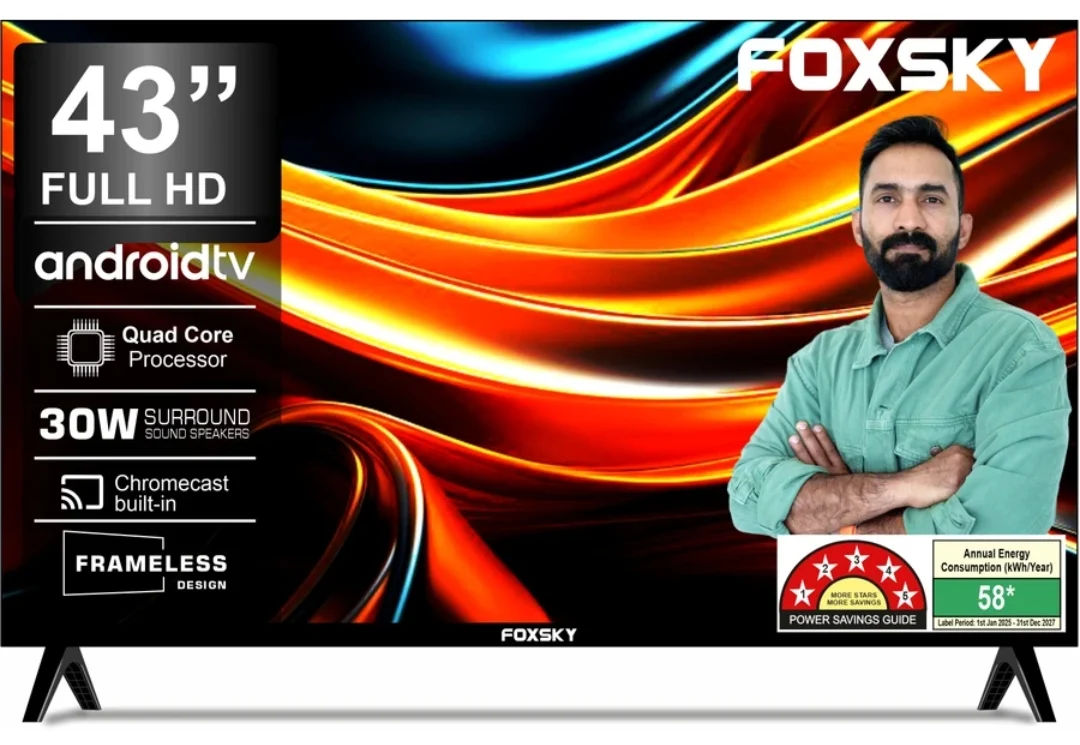 Foxsky 43 Inch Full hd Led smart Android Tv