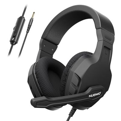 NUBWO U3 3.5mm Gaming Headset for PC, PS4, Laptop