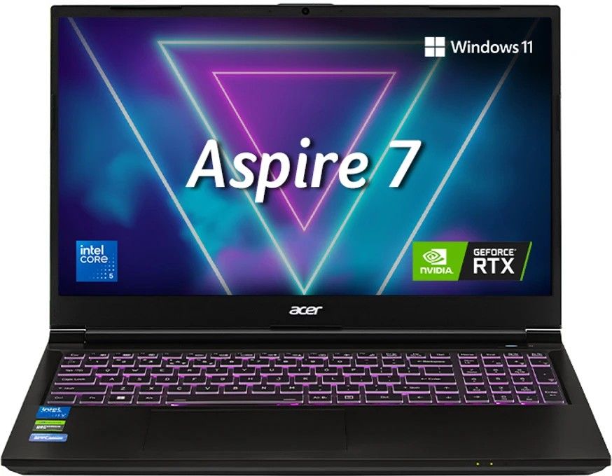 Acer Aspire 7 Intel Core 5 210H - (16 GB/512 GB SSD/4 GB Graphics/NVIDIA GeForce RTX 3050) Gaming Laptop