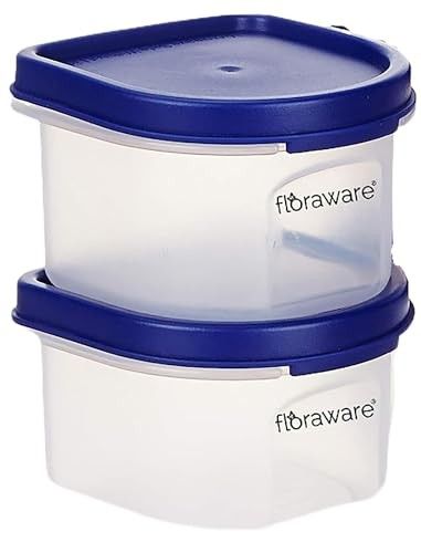 Floraware Modular Plastic Storage Containers(Blue, Small)
