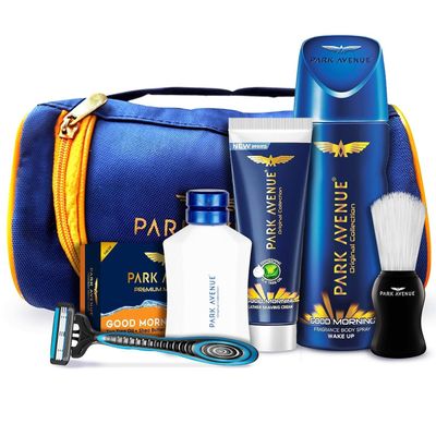 Park Avenue Good Morning Grooming Collection 7 in-1 Combo Grooming Kit for Men
