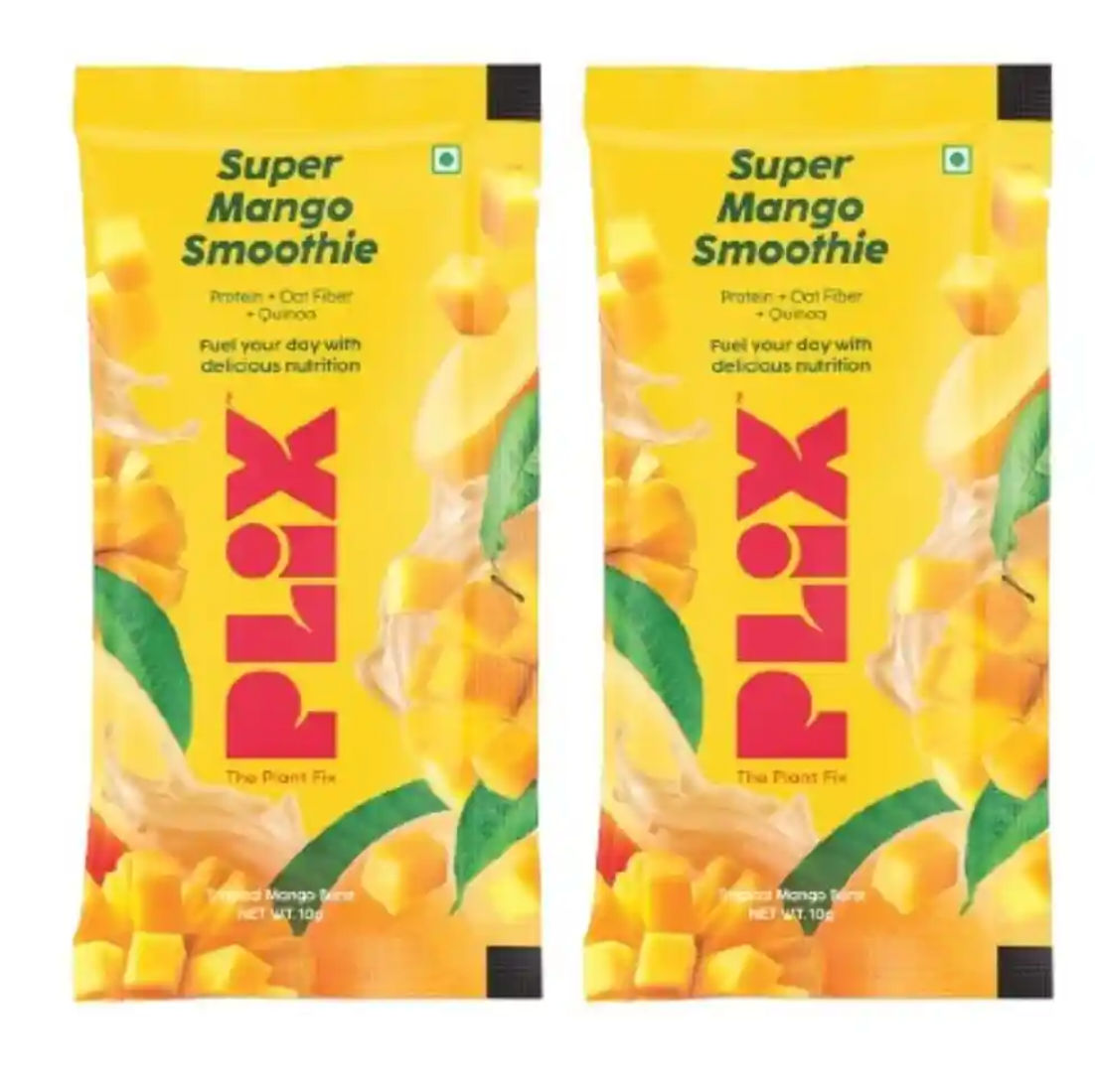 PLIX THE PLANT FIX Set Of 2 Super Mango Smoothie Sachets- 10 g @₹3. check description