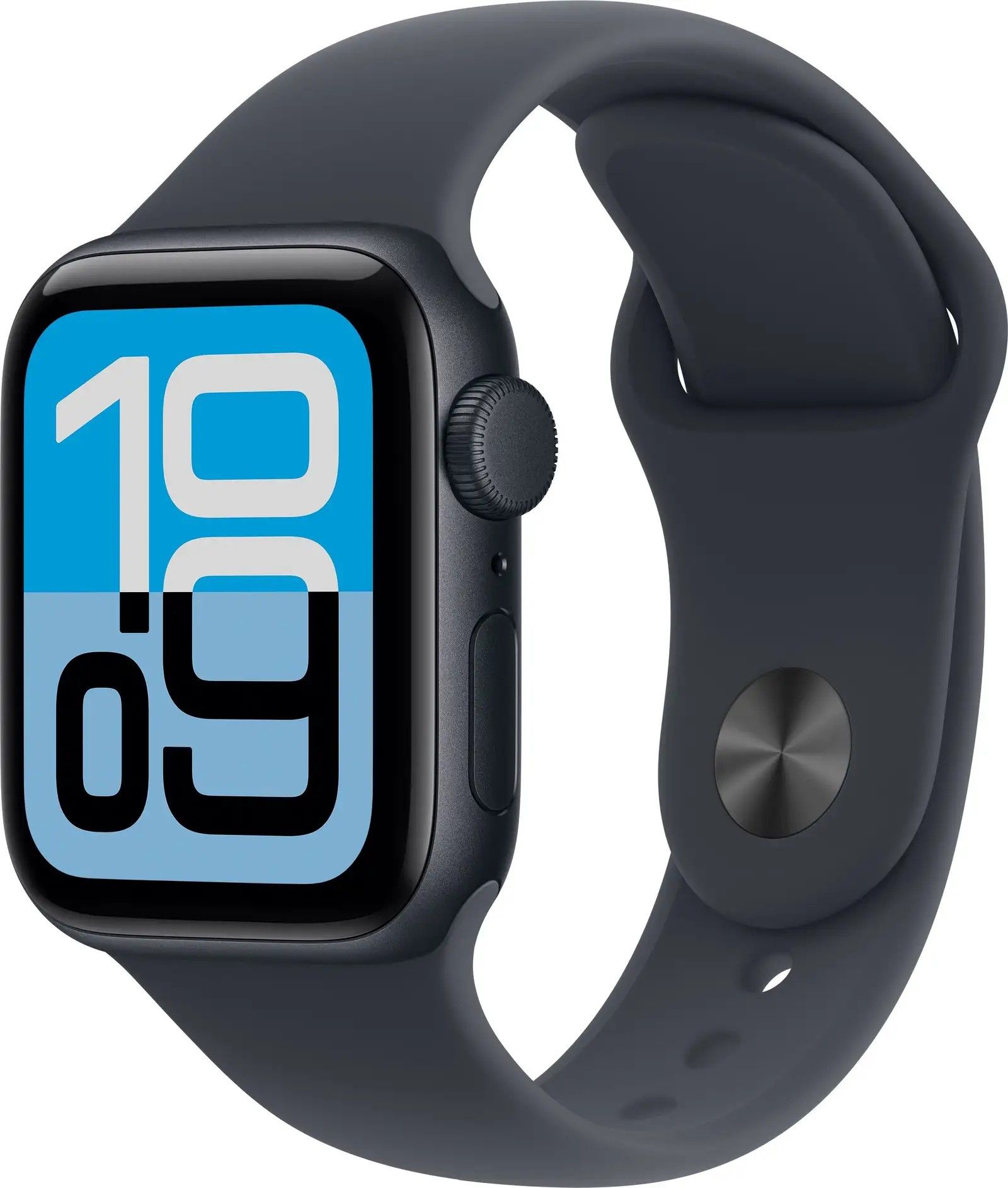 Apple Watch SE 3(2025) GPS 40mm Midnight Aluminium Case Midnight Sport Band - M/L (Midnight Strap, Medium/Large)