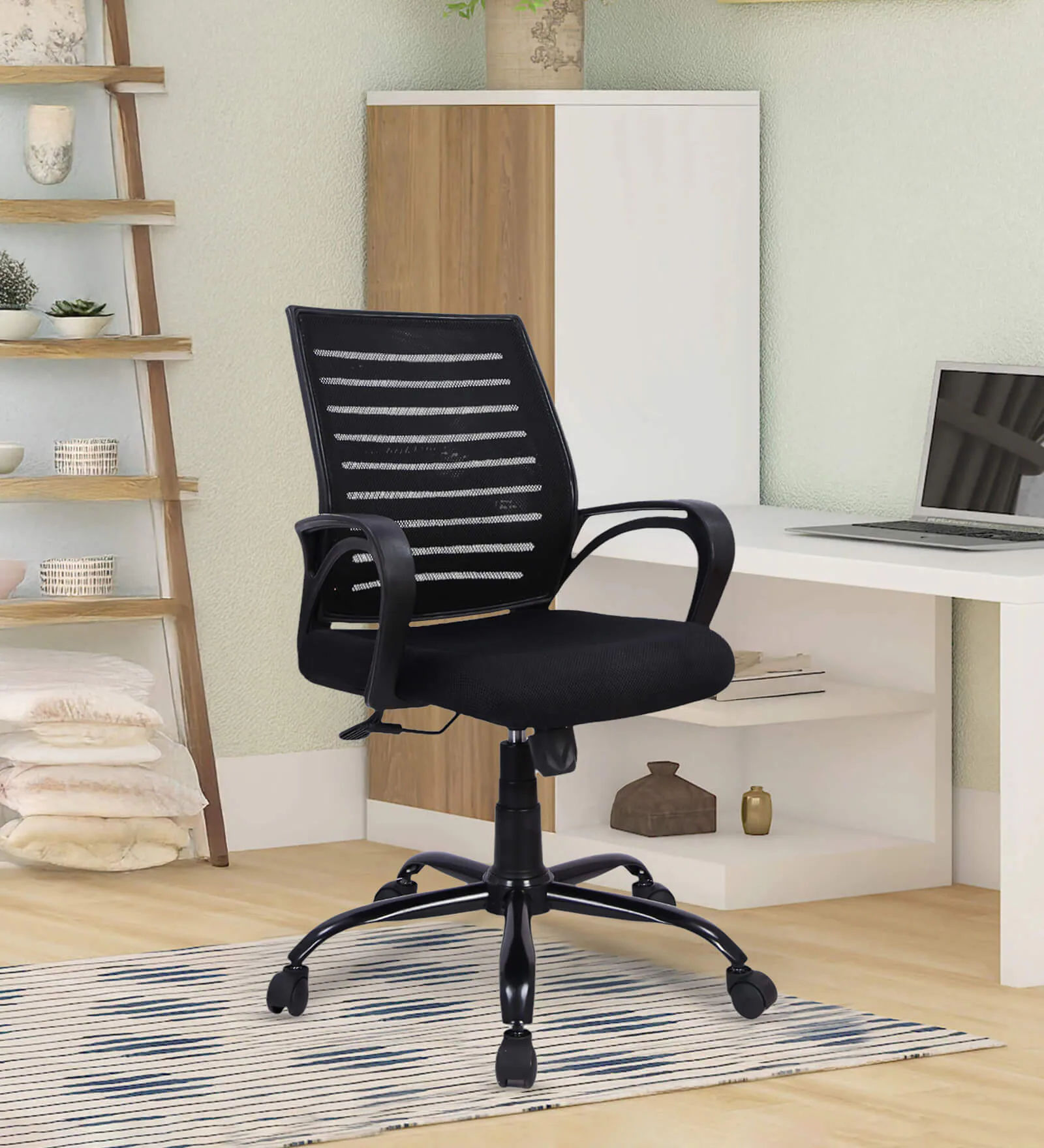 Pepperfry | Ergonomic Chair with Rocking-tilt Mechanism | Rs. 2599 | Free Shipping