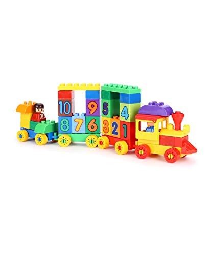 Negi Play Blocks Number Train Set|Multicolor