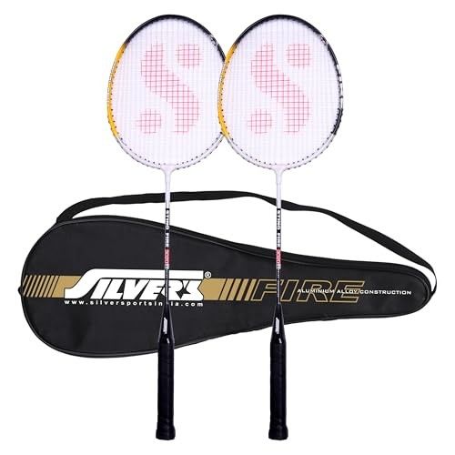 Silver's Aluminium FIRE Badminton Kit (2 Racquets with Full Cover)