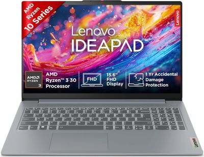 Lenovo IdeaPad Slim 3 AMD Ryzen 3 30 - (16 GB/512 GB SSD/Windows ...more