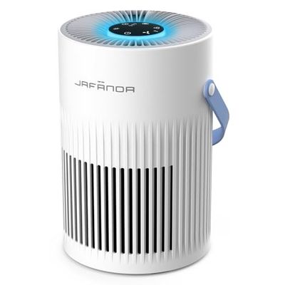 Jafanda JF068 Air Purifier for Home Bedroom (650 Sq Ft) | H13 True HEPA & Quiet 20dB Sleep Mode
