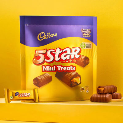 Zepto - Cadbury 5 Star Mini Treats Chocolate Pack