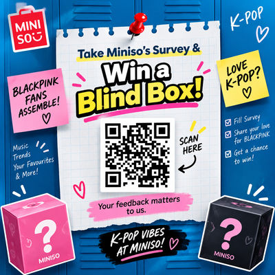 MINISO Survey - Get a FREE Blind Box