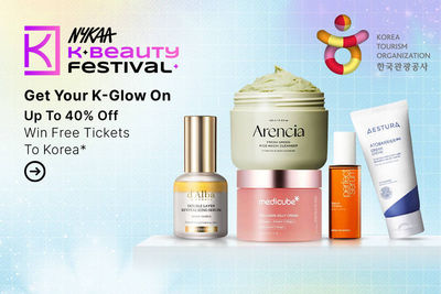 Nykaa K-Beauty Festival - Upto 40% Off + Win Free Tickets to Korea