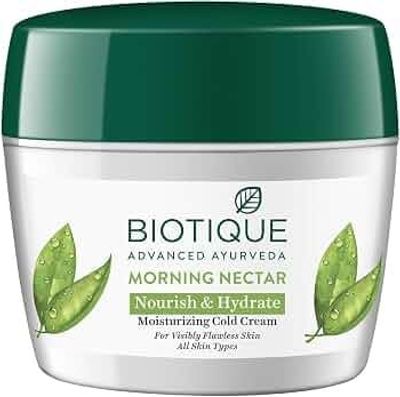 Biotique Bio Morning Nectar Visibly Flawless Moisturizing Cream, 175g