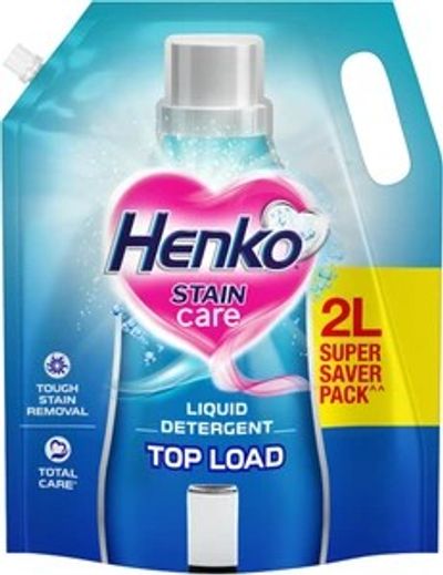 Henko Stain Care Detergent Liquid Top Load Fresh Liquid Detergent...more