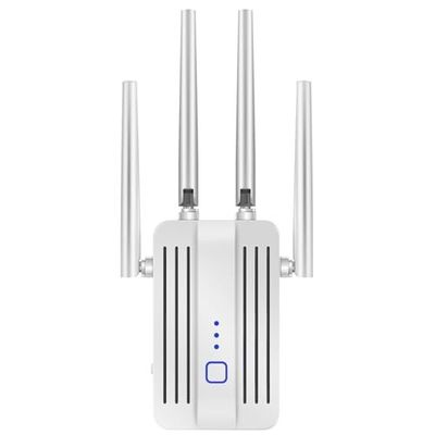 Trenzu WiFi Range Extender 300Mbps High-Speed Booster | 2.4GHz Long-Range WiFi Repeater for Home & Office | Boosts Router Signal, Covers 10m, Supports 10 Devices | Easy Plug & Play Setup