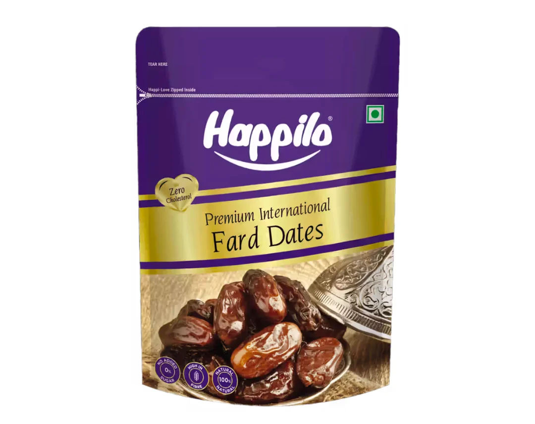 Happilo Fard Dates, Natural Premium Khajur 500gm on Instamart