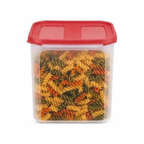 Cutting EDGE 2X Series 4.5L Airtight Modular Container, Set of 1 (Dark Red)