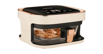 Lifelong PuroGlass 4.2L 1350W Air Fryer with Glass Basket,