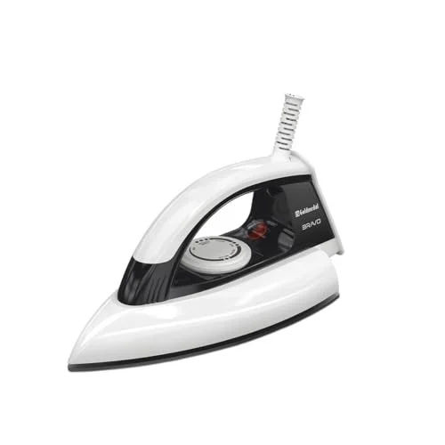 Goldmedal Bravo 1000W Dry Iron | Premium Double-Coated Non-Stick