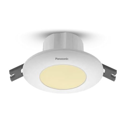 Panasonic 5 Watt Deep Junction Downlighter, Round LED Junction Downlight (Warm White, PDLM34053-1)