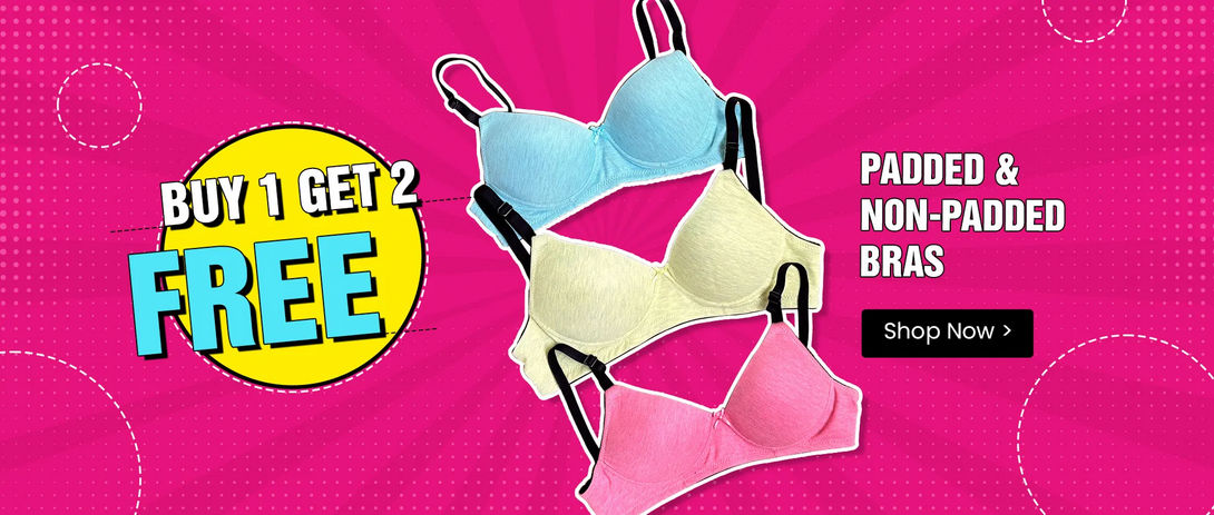 Clovia - Padded & Non-Padded | BUY 1 GET 1 FREE