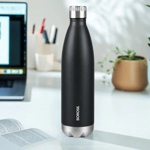 BOROSIL 24 Hours Hot & Cold Bolt Double Wall Vaccum Insulated Ste...more