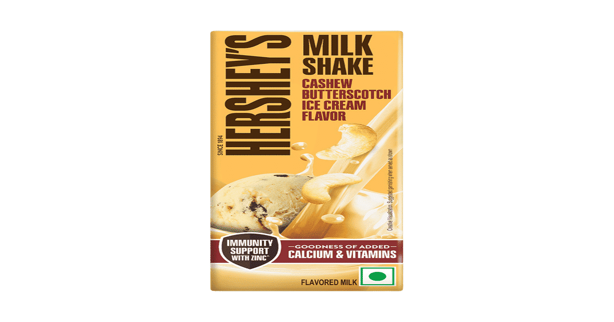 Check out Hershey's Milkshake Cashew Butterscotch Ice Cream on Instamart: