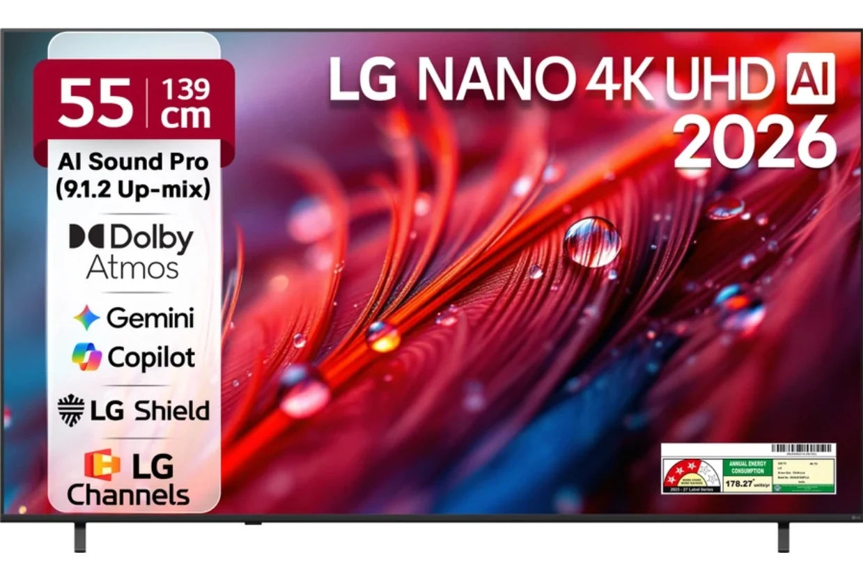 LG (55 inch) Ultra HD (4K) LED Smart WebOS TV 2026 Edition