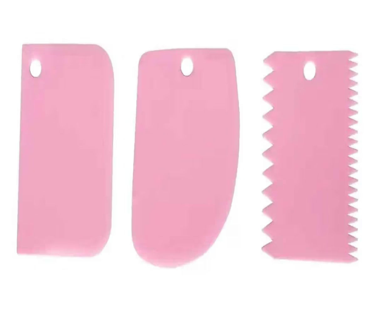 Zepto - Daluci Baking Scraper Set Dough Cake Scrapers