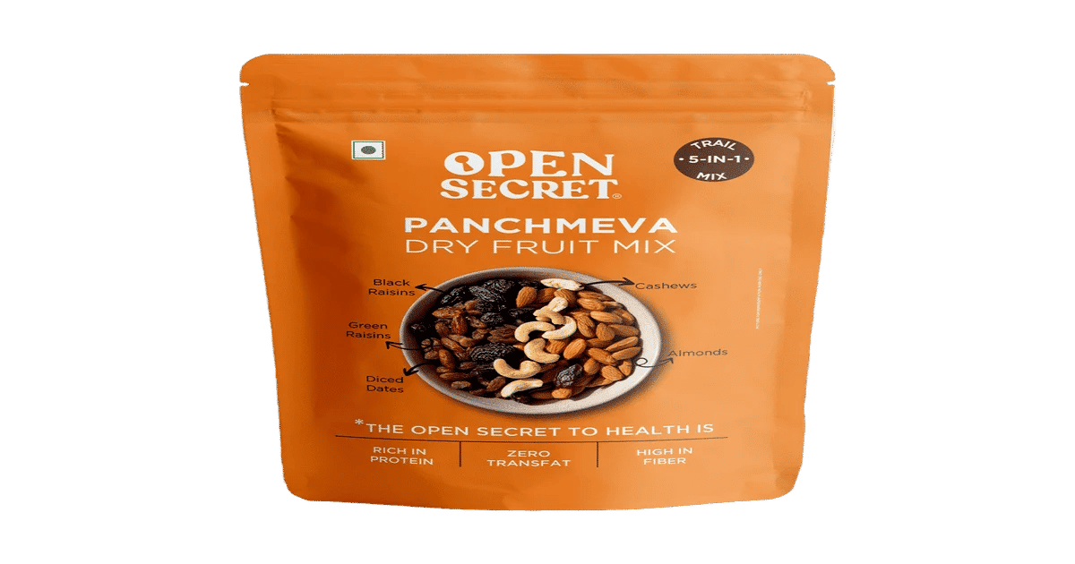 Check out Open Secret Panchmeva DryFruits Mix - Fasting Vrat Special 200g pack