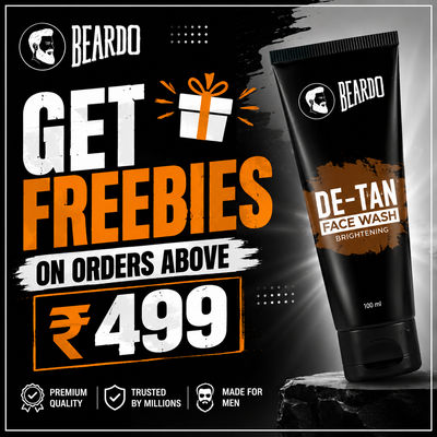 Beardo : Free Gift on Orders Above ₹499