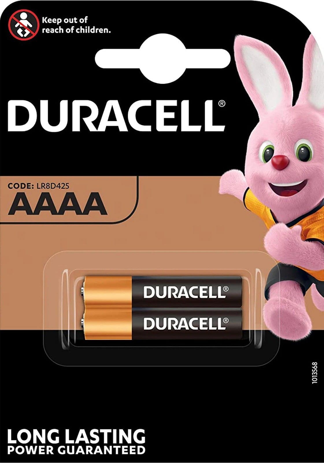 DURACELL SPECIALTY ALKALINE AAAA BATTERIES 1,5V, Pack of 2 Battery