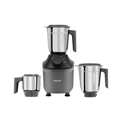 Philips HL7770/00 800 Watt Power Motor Mixer Grinder with SS304 Blades (Grey)