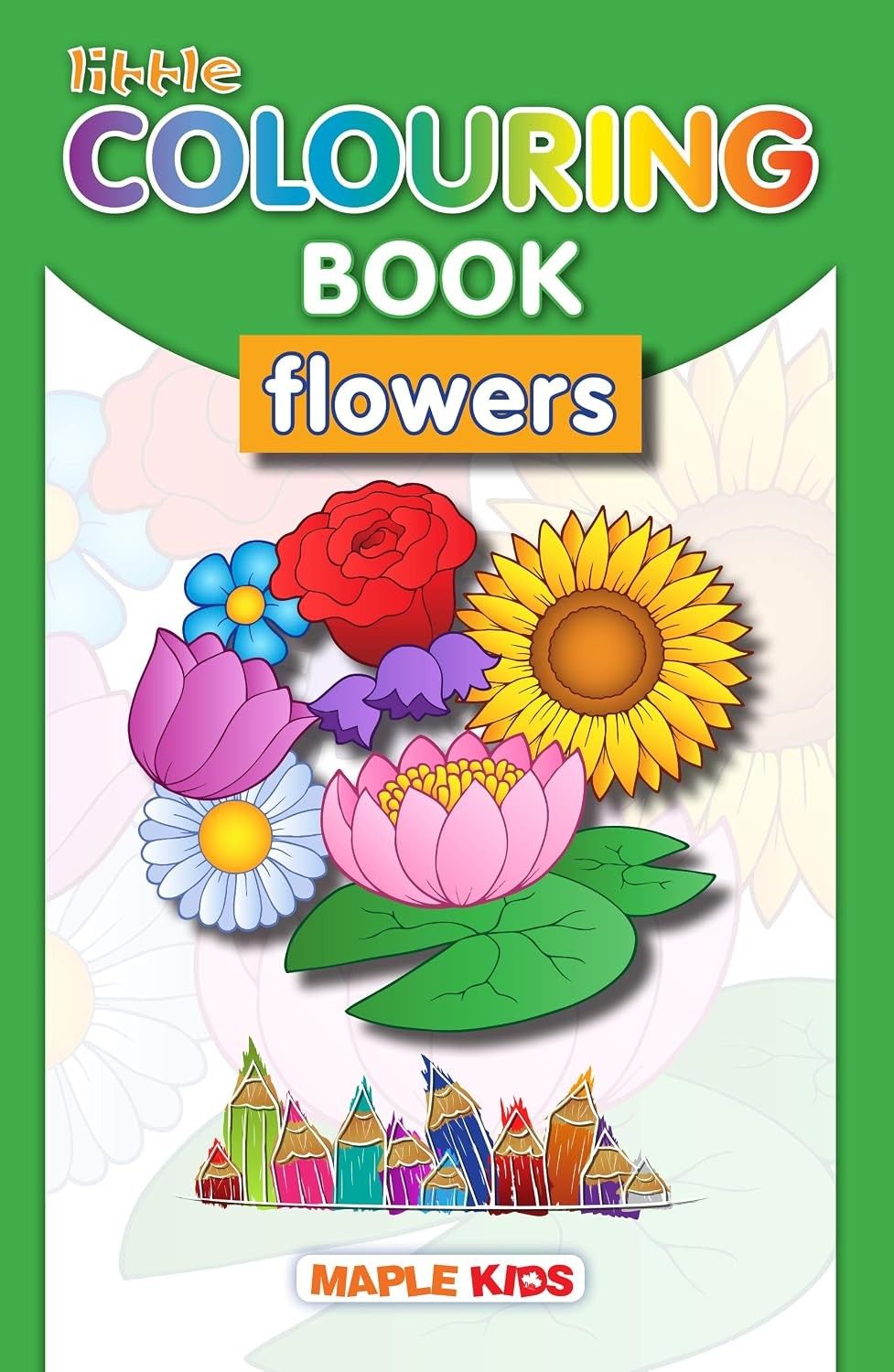 Little Colouring Book - Flowers