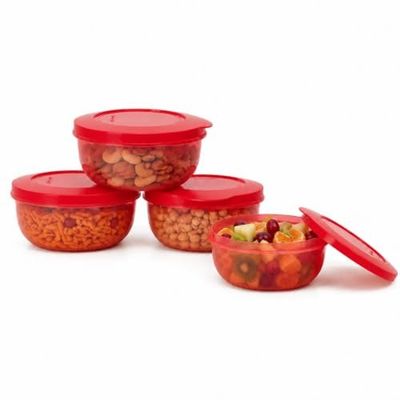 Cutting EDGE 1300ml Eco Storage Container & Organizer Set of 4 (Red)
