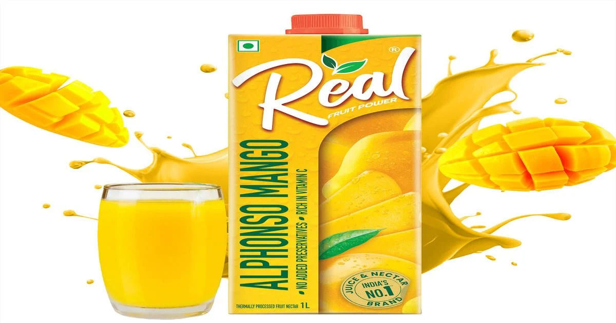 Real Fruit Juice, Alphonso mango 1l