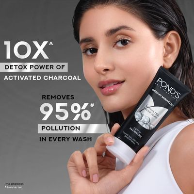 [Subscribe and Save] Pond's skin institute Bright Miracle Detox Face Wash [200 grams] at ₹135.85