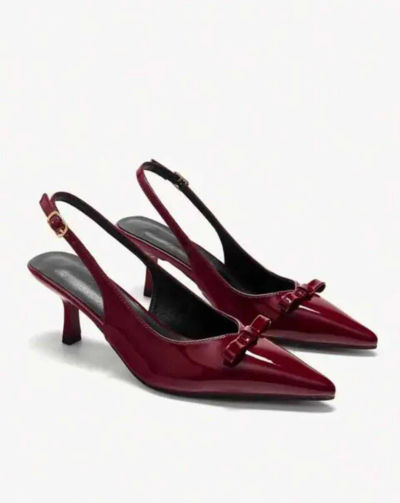 CHERRY RED TRENDY Women Bellies Collection