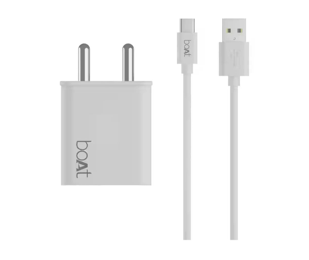boAt WCDV 22.5W Dual Port Charger with 22.5W Power Delivery Support, 18W Quick Charge 3.0 & Smart IC Protection