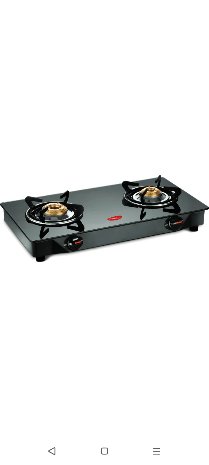 Take a look at this Brunet Glass Manual Gas Stove on Flipkart