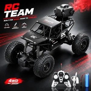 LITTLE RIDES Rock Crawler 1:16 Offroad Monster RC Car with Smoke Function - Rock Crawler 1:16 Offroad Monster RC Car with Smoke Function . Buy Car toys in India. shop for LITTLE RIDES products in India. | Shopsy.in