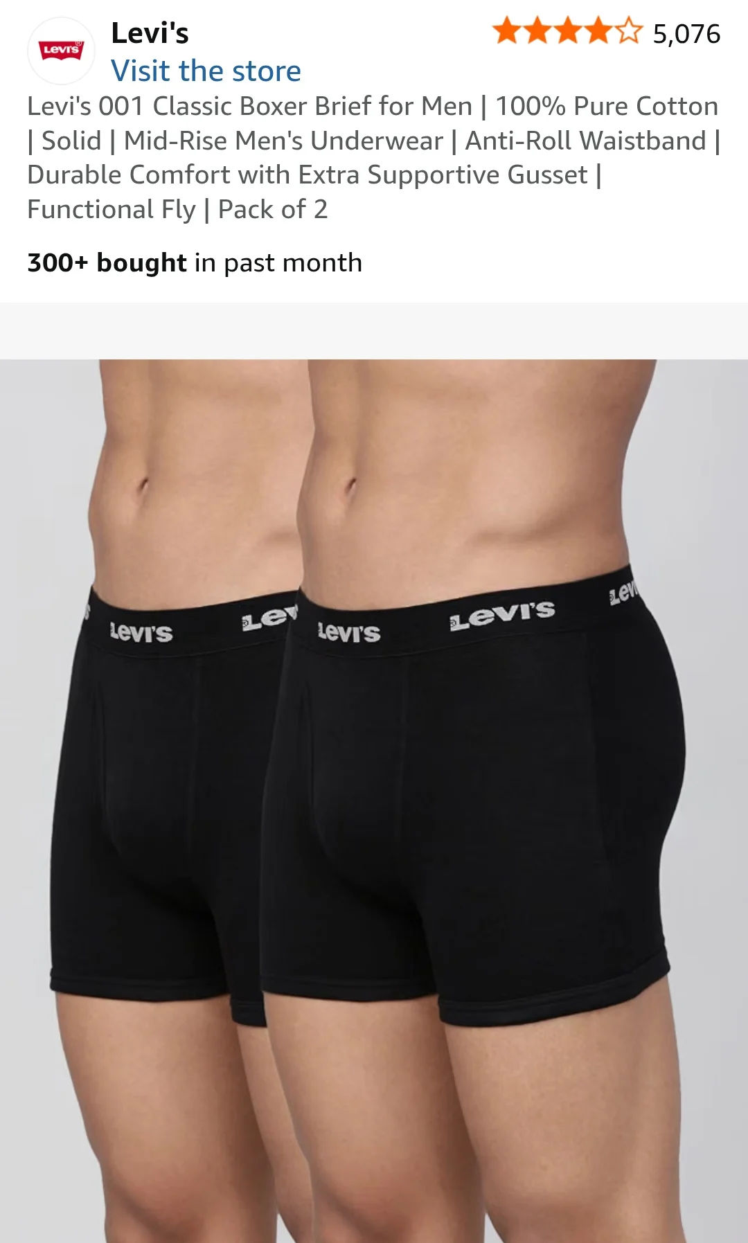 Levi's classic boxer brief - Pack of 2