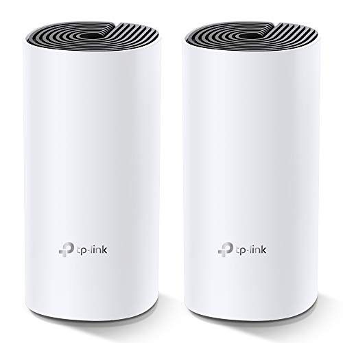 TP-Link Deco M4 Whole Home Mesh Wi-Fi System, Seamless Roaming and Speedy (AC1200), Pack of 2