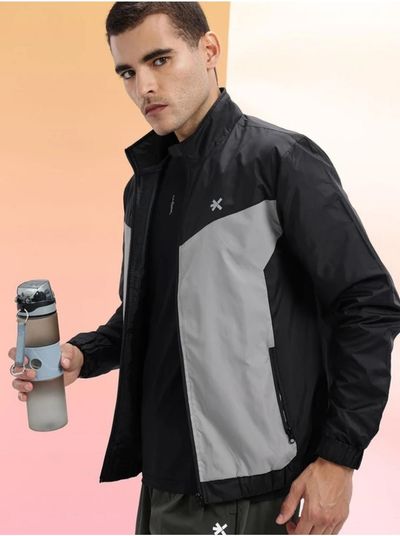 HRX Men Colorblock Sports Jacket