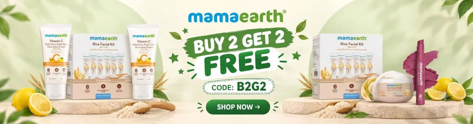 mamaearth - BUY 2 GET 2 FREE