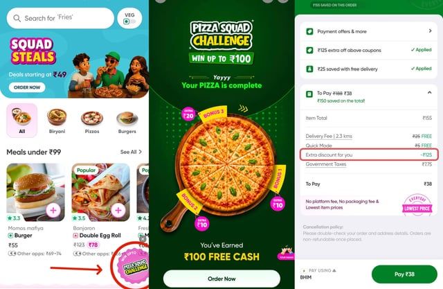TOING App Loot: Get ₹150 Worth of Food for Just ₹35 or Less!