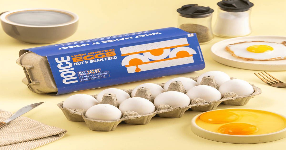 NOICE High Protein Eggs (Nut & Bean Feed) on Instamart